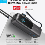 ⚡ Anker Power Bank 25,000 mAh con 3 Puertos USB-C 100W – Potencia Pro en tu bolsillo