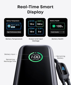 ⚡ Anker Power Bank 25,000 mAh con 3 Puertos USB-C 100W – Potencia Pro en tu bolsillo