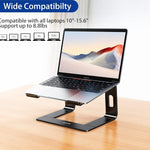 BESIGN LS03 Soporte de Aluminio para Laptop – Ergonomía y estilo para tu espacio de trabajo