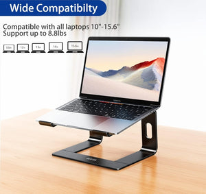 BESIGN LS03 Soporte de Aluminio para Laptop – Ergonomía y estilo para tu espacio de trabajo