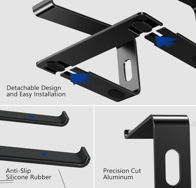 BESIGN LS03 Soporte de Aluminio para Laptop – Ergonomía y estilo para tu espacio de trabajo