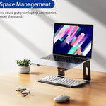 BESIGN LS03 Soporte de Aluminio para Laptop – Ergonomía y estilo para tu espacio de trabajo