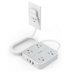 🔌 TESSAN Regleta Multicontacto con Protección de Sobretensión – Potencia y seguridad en un solo diseño