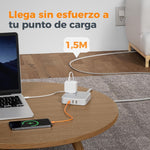 🔌 TESSAN Regleta Multicontacto con Protección de Sobretensión – Potencia y seguridad en un solo diseño
