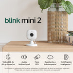 Blink Mini 2 – Cámara de Seguridad Inteligente con Visión Nocturna HD y Alexa