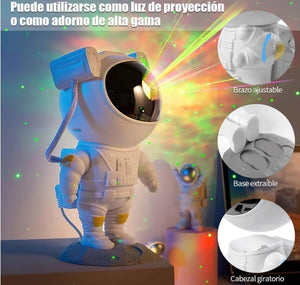 🌌 LONGLIV Proyector Astronauta de Estrellas – Ilumina tu mundo con galaxias mágicas