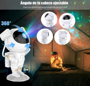 🌌 LONGLIV Proyector Astronauta de Estrellas – Ilumina tu mundo con galaxias mágicas