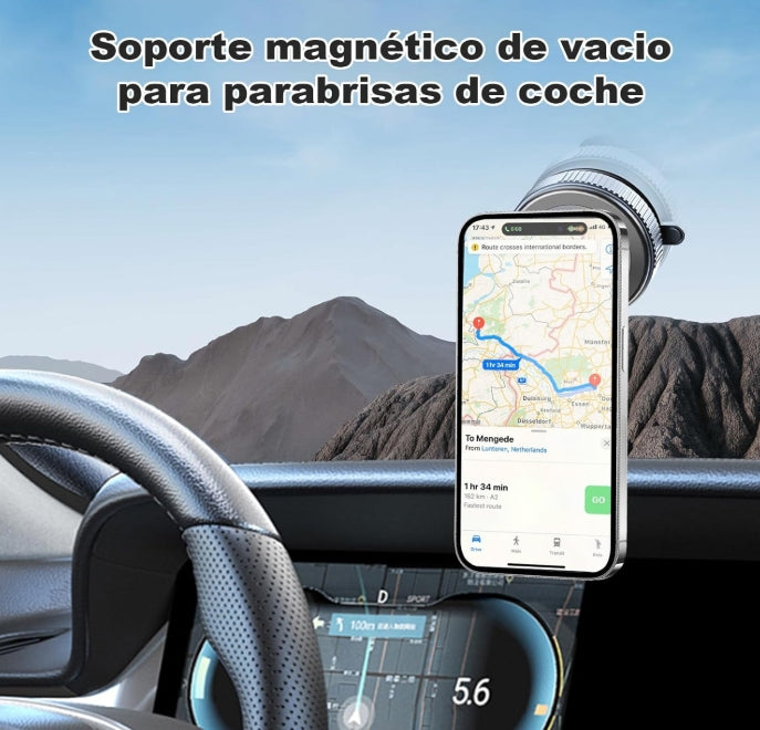 Gahenwo Soporte Magnético Mini para Celular – Montaje Seguro en Cualquier Superficie