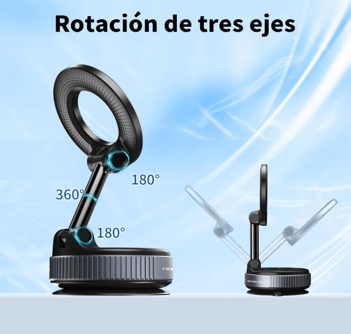 Gahenwo Soporte Magnético Mini para Celular – Montaje Seguro en Cualquier Superficie