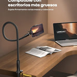 Lamicall Soporte Flexible para Celular – Comodidad Total en Cama o Escritorio