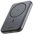 UGREEN 10000mAh Power Bank Inalabrico PD 20W Carga Raida, Cargador USB C Portail Magnaco, Bateria Externa Compatible con iPhone 16/15/14 Serie, Galaxy, Xiaomi, iPad, LG, Negro