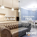 💡 iGoto Pack de 10 Focos LED A60 9W Luz Fría – Ahorra energía, ilumina con potencia
