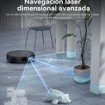 Kewbily Robot Aspirador y Mopa 2 en 1 – Limpieza inteligente sin esfuerzo