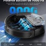 Kewbily Robot Aspirador y Mopa 2 en 1 – Limpieza inteligente sin esfuerzo