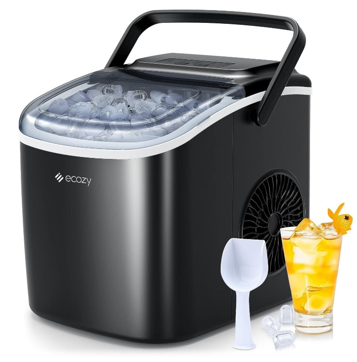 ecozy Máquina de Hielo – Hielo fresco en 6 minutos, cuando lo necesites