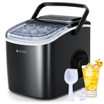 ecozy Máquina de Hielo – Hielo fresco en 6 minutos, cuando lo necesites