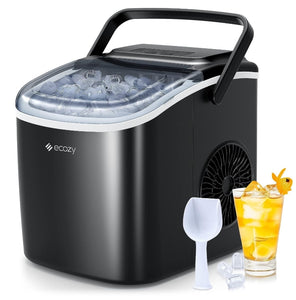 ecozy Máquina de Hielo – Hielo fresco en 6 minutos, cuando lo necesites