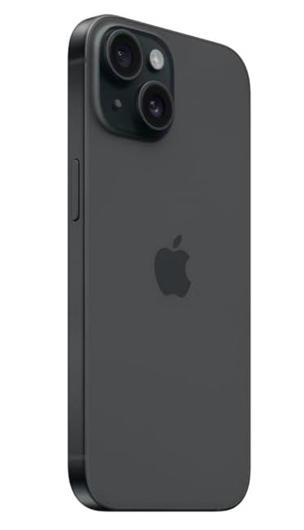 Apple iPhone 15 (128 GB) - Negro (Reacondicionado)