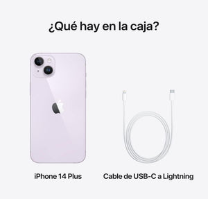 Apple iPhone 14 Plus (128 GB) Morado (Reacondicionado) – Pantalla Grande, Precio Inteligente