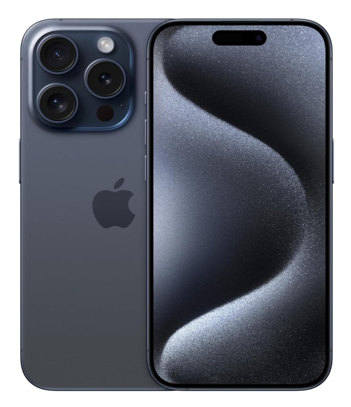 Apple iPhone 15 Pro (128 GB) Titanio Azul (Reacondicionado) – Potencia Pro, Precio Inteligente