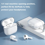 🎧 USTIYA Funda Transparente para AirPods 4 (2025) – Protección con estilo minimalista