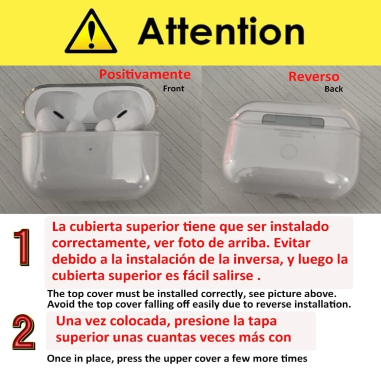 🎧 USTIYA Funda Transparente para AirPods 4 (2025) – Protección con estilo minimalista
