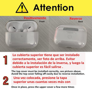 🎧 USTIYA Funda Transparente para AirPods 4 (2025) – Protección con estilo minimalista