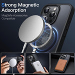 JETech Funda Magnética para iPhone 15 Pro Max – Protección delgada, elegante y MagSafe Ready