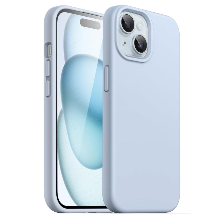 JETech Funda de Silicona para iPhone 15 – Protección con estilo y suavidad