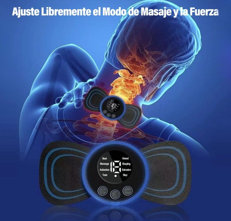 Mini Masajeador EMS de Cuello – Relájate en cualquier momento