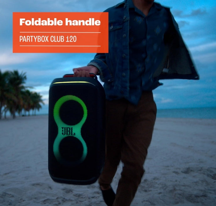 🔊 JBL PartyBox Club 120 – Potencia y espectáculo en cada nota
