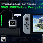 ⚡ ¡Carga Turbo en la Palma de tu Mano con UGREEN Nexode GaNRobot de 30W!