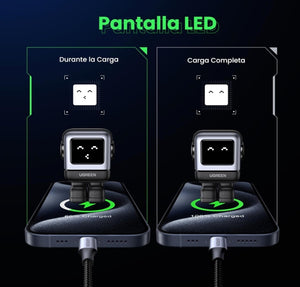 ⚡ ¡Carga Turbo en la Palma de tu Mano con UGREEN Nexode GaNRobot de 30W!