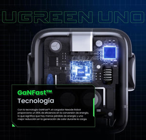 ⚡ ¡Carga Turbo en la Palma de tu Mano con UGREEN Nexode GaNRobot de 30W!