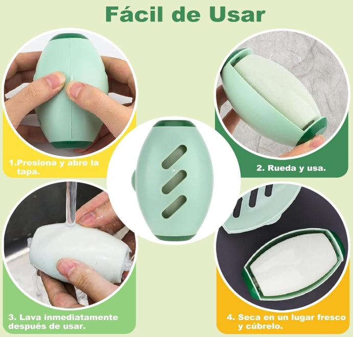 🧼“Rodillo quitapelusas reutilizable, lavable y portátil. Ideal para ropa, sofás, camas, alfombras y hasta el auto.”