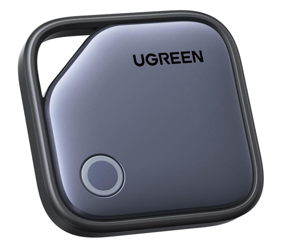 UGREEN FineTrack Smart Finder Compatible con Apple Find My (sólo iOS), Bluetooth Tracker para el Equipaje, Key Finder, Etiqueta Inteligente para Llaves, Maletas, pasaportes con batería reemplazable