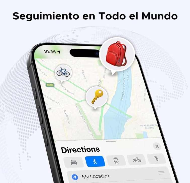 UGREEN FineTrack Smart Finder Compatible con Apple Find My (sólo iOS), Bluetooth Tracker para el Equipaje, Key Finder, Etiqueta Inteligente para Llaves, Maletas, pasaportes con batería reemplazable