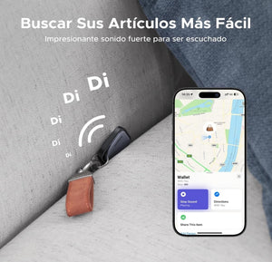 UGREEN FineTrack Smart Finder Compatible con Apple Find My (sólo iOS), Bluetooth Tracker para el Equipaje, Key Finder, Etiqueta Inteligente para Llaves, Maletas, pasaportes con batería reemplazable