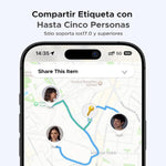UGREEN FineTrack Smart Finder Compatible con Apple Find My (sólo iOS), Bluetooth Tracker para el Equipaje, Key Finder, Etiqueta Inteligente para Llaves, Maletas, pasaportes con batería reemplazable