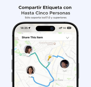 UGREEN FineTrack Smart Finder Compatible con Apple Find My (sólo iOS), Bluetooth Tracker para el Equipaje, Key Finder, Etiqueta Inteligente para Llaves, Maletas, pasaportes con batería reemplazable