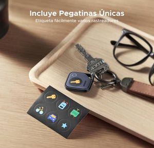 UGREEN FineTrack Smart Finder Compatible con Apple Find My (sólo iOS), Bluetooth Tracker para el Equipaje, Key Finder, Etiqueta Inteligente para Llaves, Maletas, pasaportes con batería reemplazable