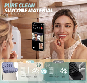 ¡El Soporte de Teléfono que se Pega a Todo! Selfies Sin Manos y Vídeos Estables al Instante 🚀📱 ✨
