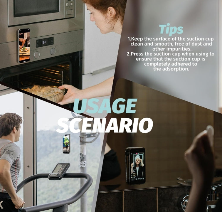 ¡El Soporte de Teléfono que se Pega a Todo! Selfies Sin Manos y Vídeos Estables al Instante 🚀📱 ✨