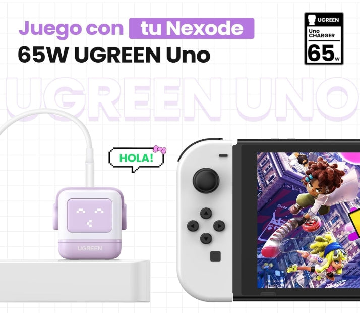 ⚡ ¡Carga Turbo en la Palma de tu Mano con UGREEN Nexode GaNRobot de 30W!