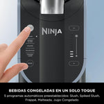 Ninja SLUSHi con Tecnología RapidChill, Máquina para Bebidas y Granizados Congelados, 2,6 L (88 oz), 5 Programas Automáticos, Ideal para Margaritas, Frappés y Más, Diseño Premium, Negro, FS301LAA