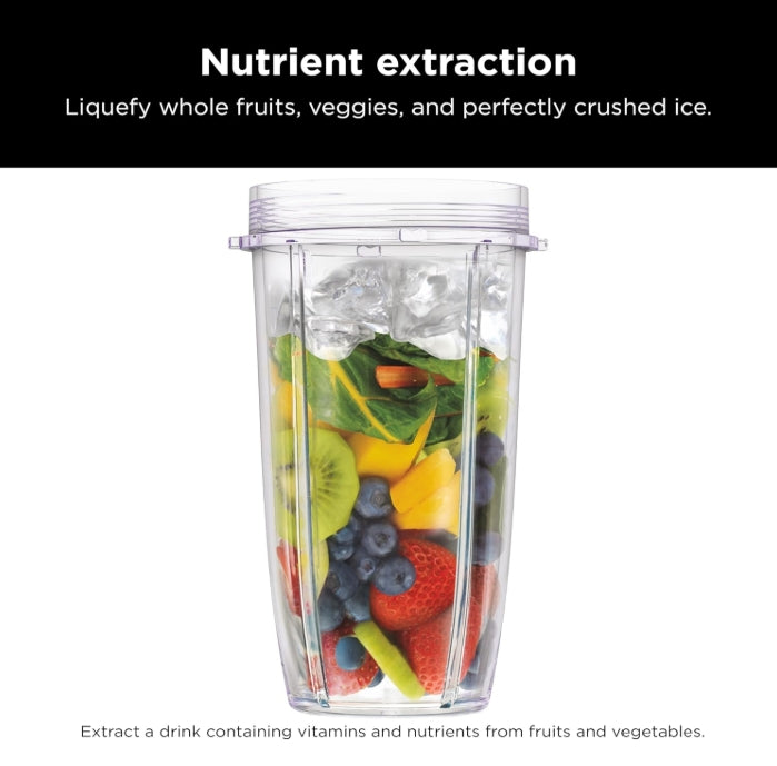 Ninja - Extractor de nutrientes, licuadora personal con 2 programas Auto-iQ | BN401