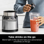 Ninja - Extractor de nutrientes, licuadora personal con 2 programas Auto-iQ | BN401