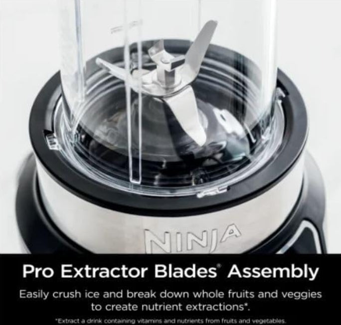 Ninja - Extractor de nutrientes, licuadora personal con 2 programas Auto-iQ | BN401