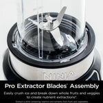 Ninja - Extractor de nutrientes, licuadora personal con 2 programas Auto-iQ | BN401