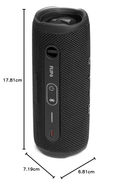 JBL Flip 6 Black/Altavoz Portátil